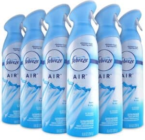 Febreze Air Freshener and Odor Spray, Linen & Sky Scent