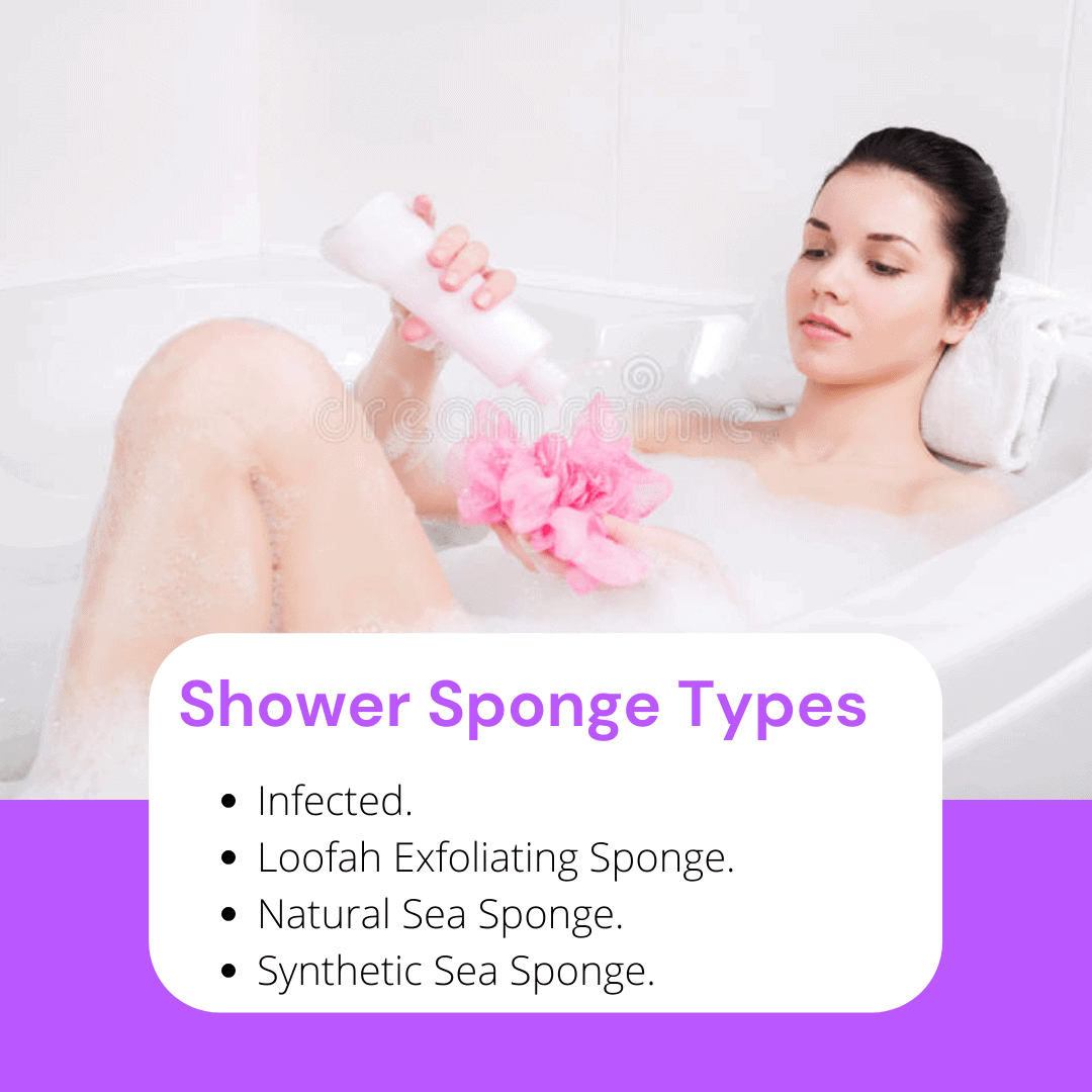 Shower Sponge Types