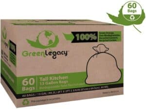 Green Legacy Tall Kitchen Trash Bags