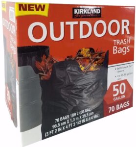 Kirkland Signature Outdoor Trash Bags